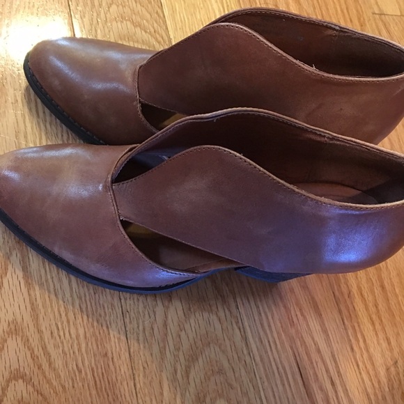 Free people Jeffrey Campbell v-cut ankle boots high heels size 9 - Picture 2 of 4